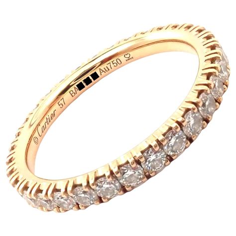 cartier eternity ring - cartier solitaire ring.